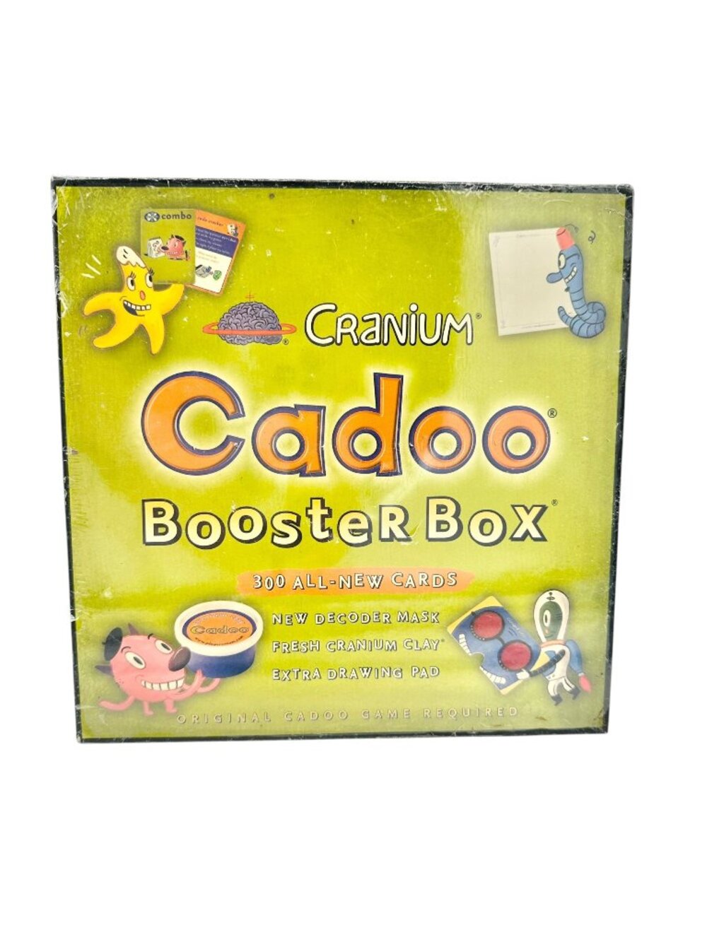 Cranium Cadoo Booster Box 300 All-New Cards Ages 7+ Requires Original Game NIP